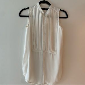 Ralph Lauren tuxedo shirt 100% silk